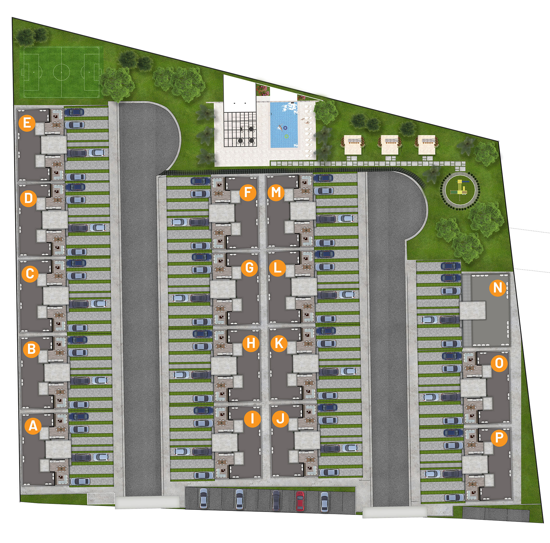 Reden. Plano de lotificación